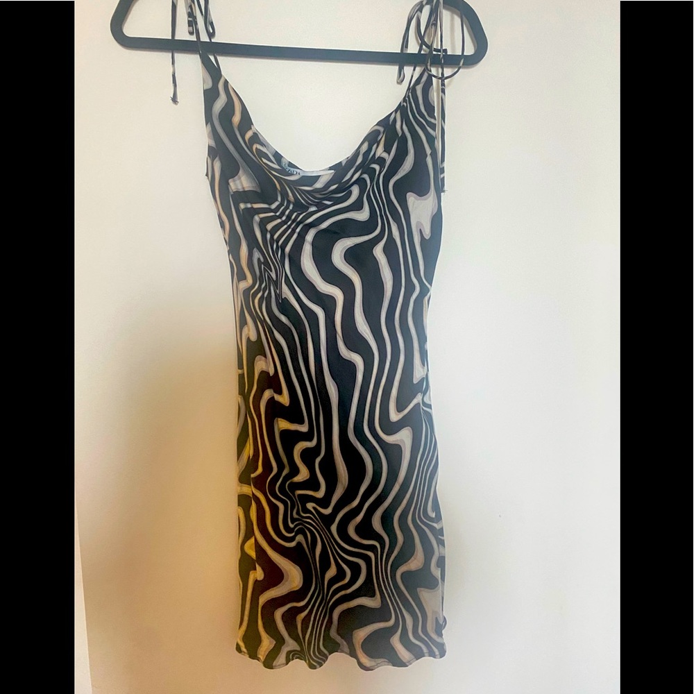 ZARA SATIN DRESS SIZE M